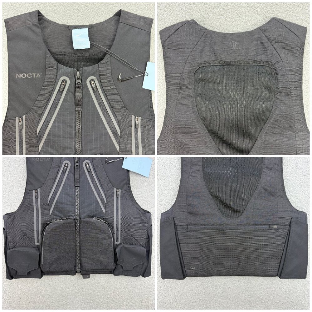 Nike Nocta Tactical Vest Mens Extra Small XS Black Utility Military Drake OVO 3 - Picture 6 of 8